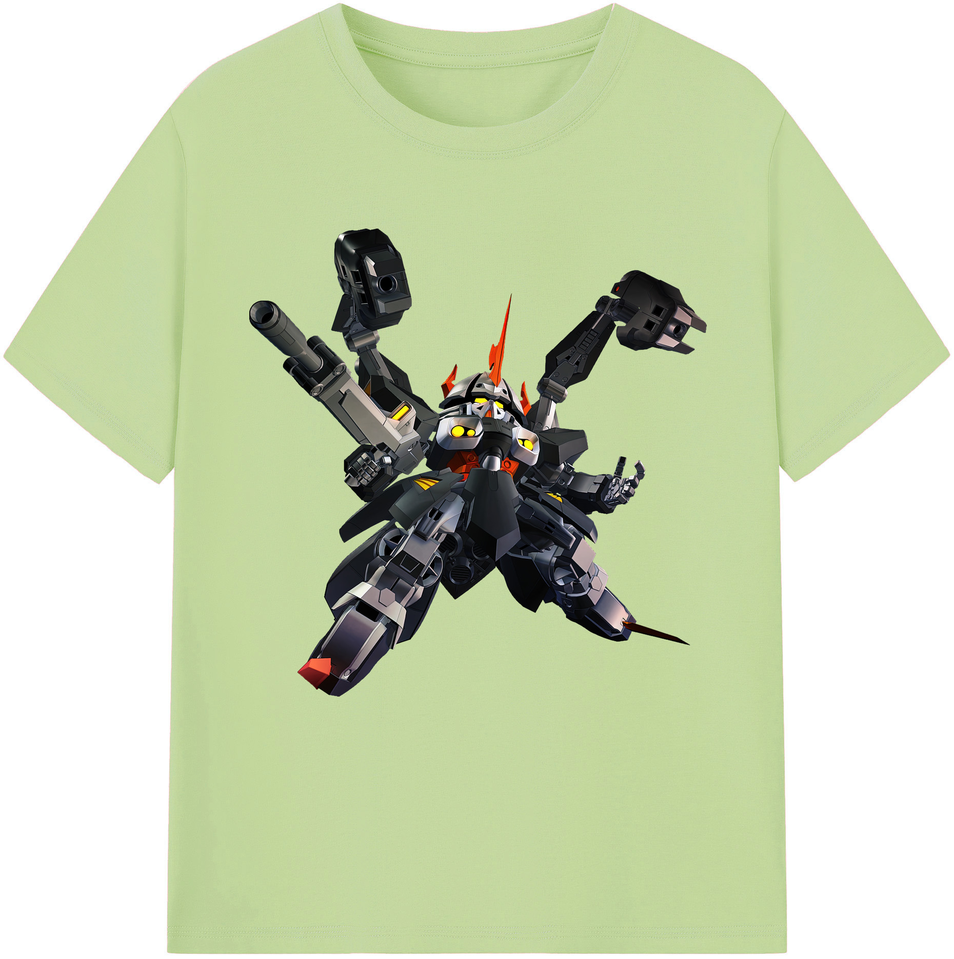 （画像用） 機動戦士ガンダム Mobile Suit Gundam 綿100％半袖Tシャツ（フロントプリント）